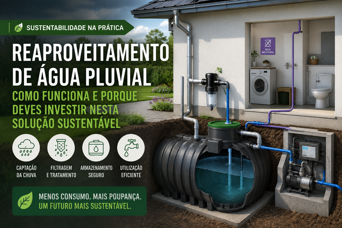 Reaproveitamento de Água Pluvial: Como Funciona e Porque Deves Investir Nesta Solução Sustentável