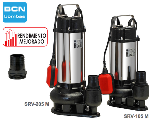 Bomba submersível para drenagem de águas residuais