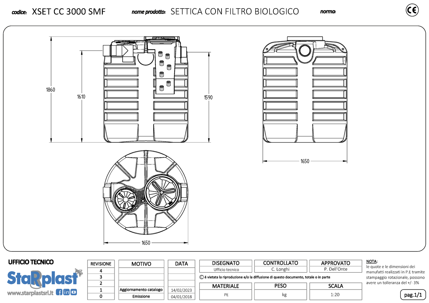 Fossa Biológica com filtro