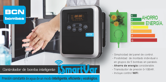 Variador de frequência iSMARTVAR para bombas BCN - equipamento completo de controlo